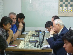 Gustavo Leguizamón, Marcelo Orfali, Daniel Cuva, Alejandro Hutt, Alvaro Gramajo y Diego Belmonte.